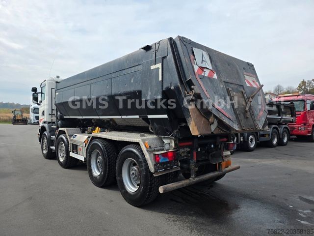 Sklápěcí vůz SCANIA G450 / ISO Thermo Mulde / 8X4 / Opti Cruise