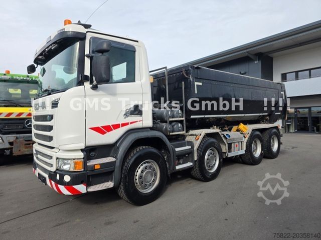 Sklápěcí vůz SCANIA G450 / ISO Thermo Mulde / 8X4 / Opti Cruise