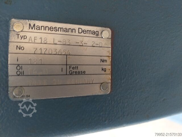 Motor elétrico DEMAG KBA125 B-4 / AF18 i = 181