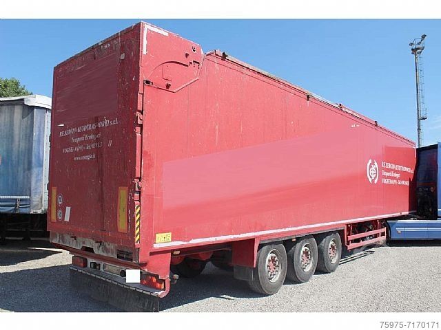 Περπάτημα Stas semirimorchio piano mobile rifiuti 92m3