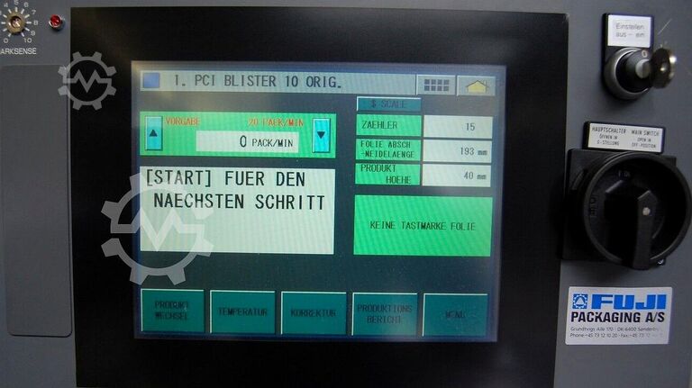 Mașină de umplere și sigilare a formularelor Fuji FW 3710 B