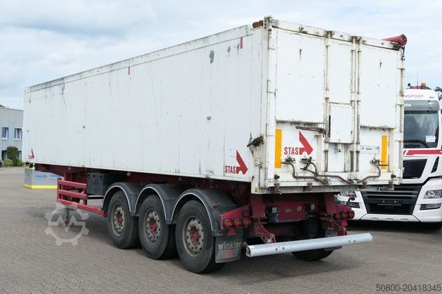 Kippers oplegger STAS SA336K, Alu, 50m³, Alu-Chassis, Luft-Lift