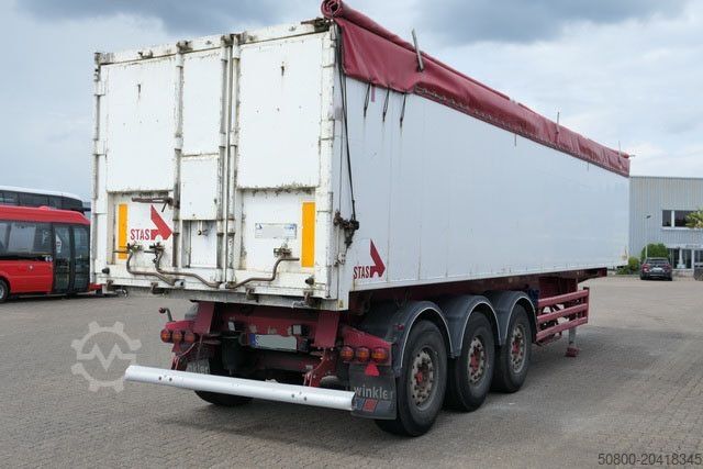 Kippers oplegger STAS SA336K, Alu, 50m³, Alu-Chassis, Luft-Lift