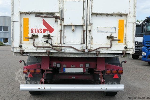 Kippers oplegger STAS SA336K, Alu, 50m³, Alu-Chassis, Luft-Lift