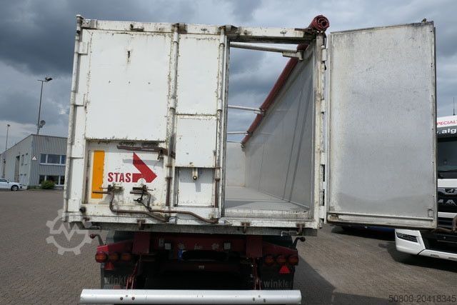 Kippers oplegger STAS SA336K, Alu, 50m³, Alu-Chassis, Luft-Lift