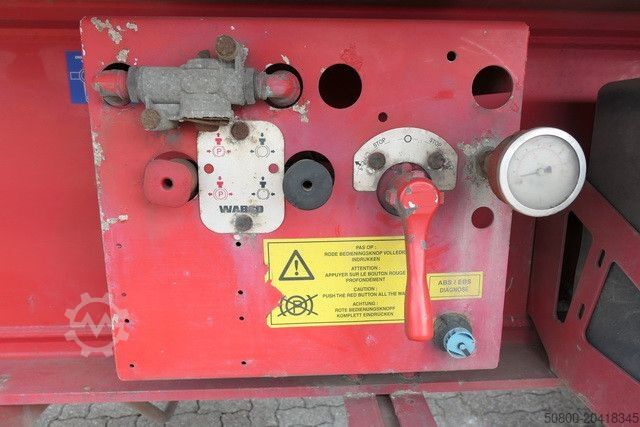 Kippers oplegger STAS SA336K, Alu, 50m³, Alu-Chassis, Luft-Lift