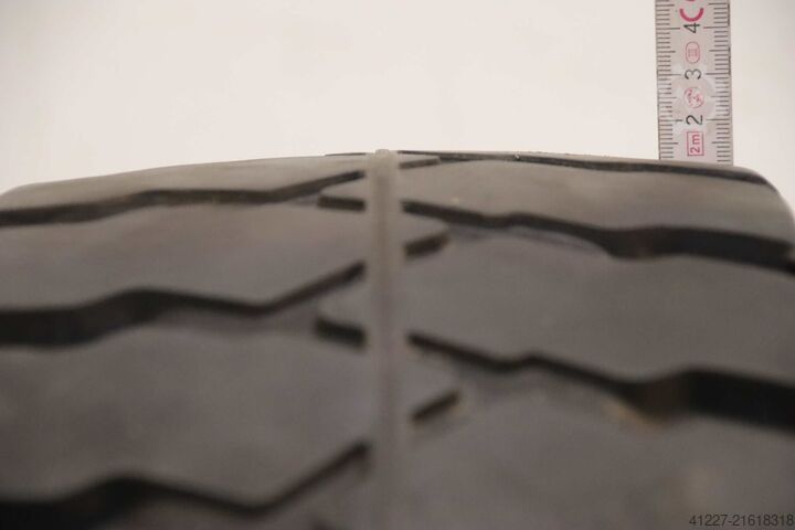 4 stk. massivt gummi dæk Continental CSE-Robust 200/50-10  SC 10  RIM 6.50 F