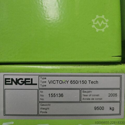Máquina de moldeo por inyección ENGEL VC650/150
