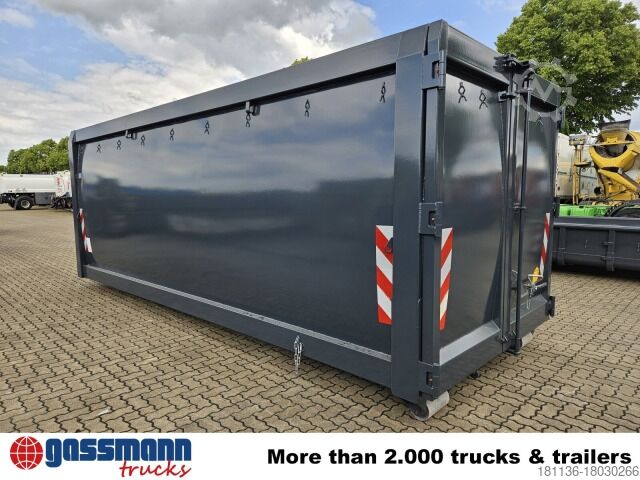 Conteneur à benne amovible  Abrollcontainer mit Flügeltür ca. 36m³,