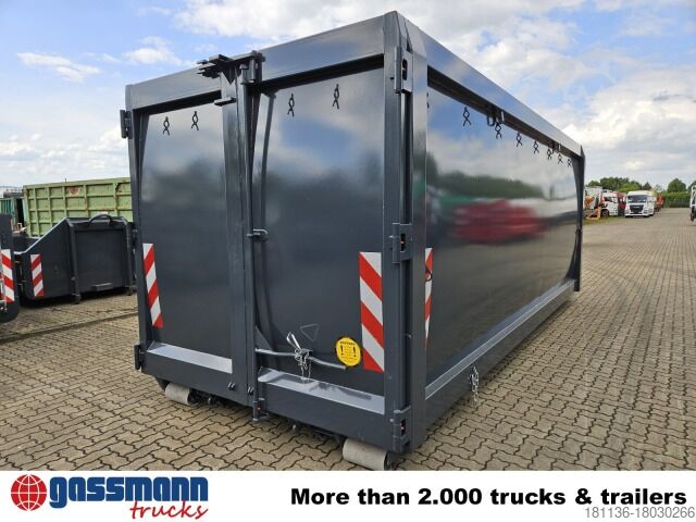 Conteneur à benne amovible  Abrollcontainer mit Flügeltür ca. 36m³,