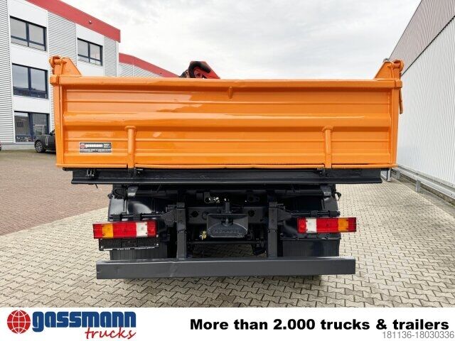 Kiepwagen Mercedes-Benz SK II 1820/24 K 4x2, Winterdienstaustattung, Kran