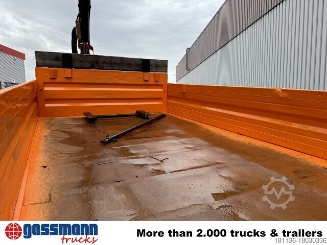 Kiepwagen Mercedes-Benz SK II 1820/24 K 4x2, Winterdienstaustattung, Kran