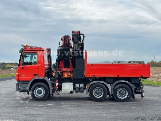Żuraw samochodowy MERCEDES-BENZ Actros MP2 2644 6x4 Fassi F800 XP Funk