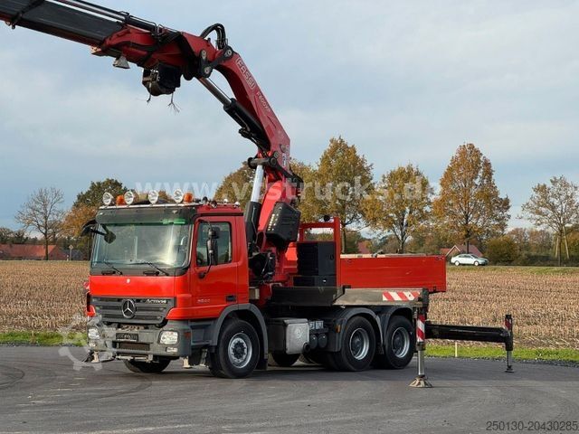 Żuraw samochodowy MERCEDES-BENZ Actros MP2 2644 6x4 Fassi F800 XP Funk