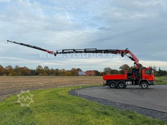 Żuraw samochodowy MERCEDES-BENZ Actros MP2 2644 6x4 Fassi F800 XP Funk