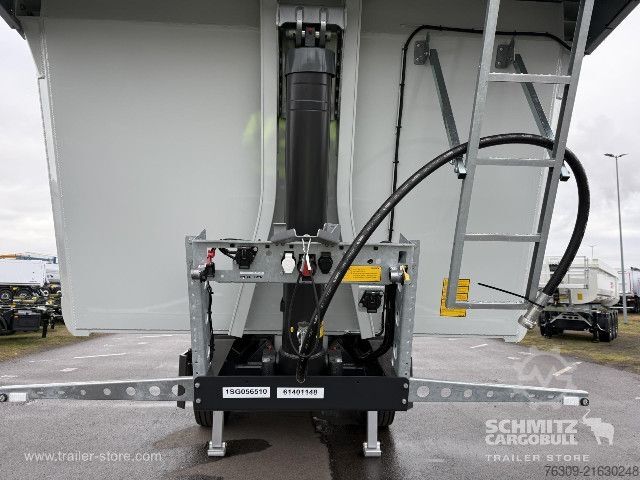 Tipper semitrailer Schmitz Cargobull Kipper Alukastenmulde Thermomulde 26m³
