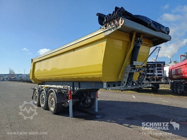 Tipper semitrailer Schmitz Cargobull Kipper Stahlrundmulde 26m³