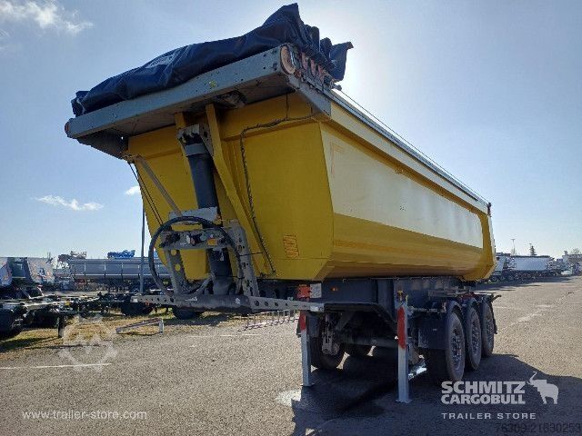 Tipper semitrailer Schmitz Cargobull Kipper Stahlrundmulde 26m³