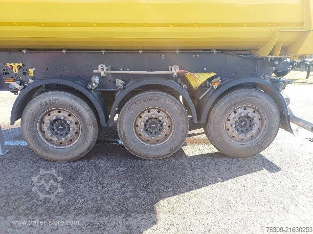 Tipper semitrailer Schmitz Cargobull Kipper Stahlrundmulde 26m³