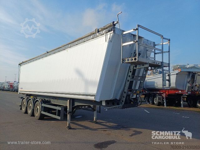 Tipper semitrailer Schmitz Cargobull Kipper Alukastenmulde 52m³