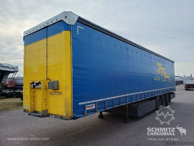 Open semitrailer with tarp Schmitz Cargobull Curtainsider Standard Getränke