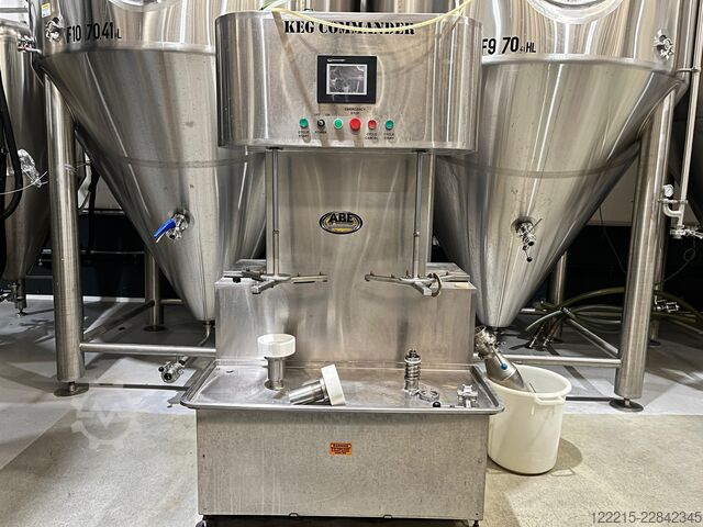 ABE KEG COMMANDER lavadora de barris de duas cabeças (2016) ABE KEG Wascher