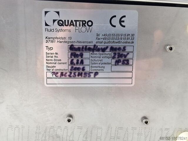 Αντλία διαφράγματος μιας χρήσης QuattroFlow QF 1200-S