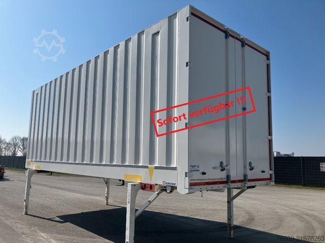 Swap body trailer KRONE Wechselbrücke Koffer