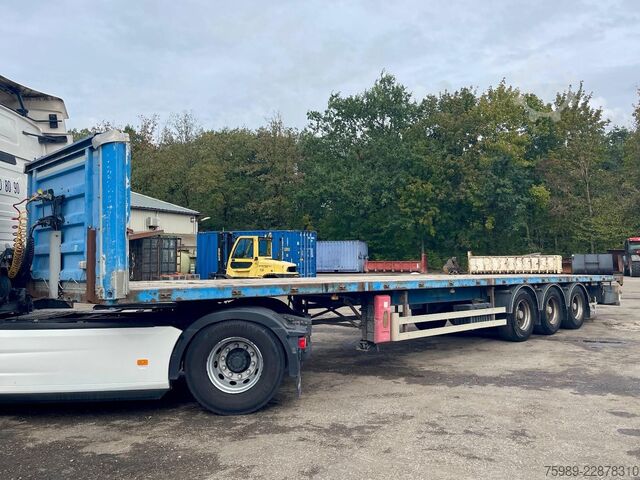 Open laadbak Fruehauf TX34CW 3 assen open laadbak