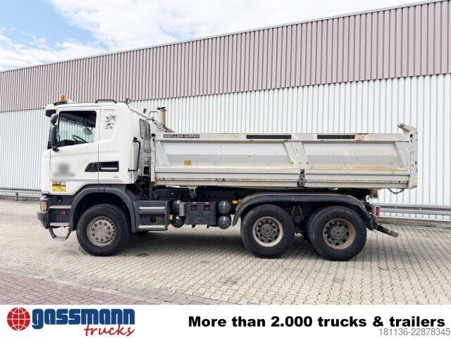 Ανατρεπόμενο φορτηγό Scania G 490 6x4, Retarder, Bordmatik