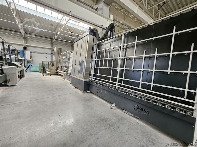 Mașină de găurit și frezat pentru sticlă GLASS-SERWIS GMP-2400/2P
