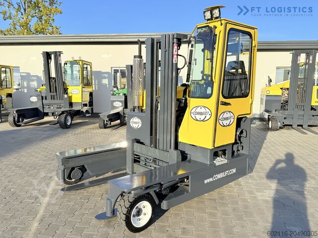 Four-way forklift Combilift C3000 GAS TRIPLEX 4900 FREE LIFT CABIN
