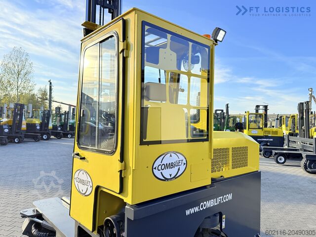 Four-way forklift Combilift C3000 GAS TRIPLEX 4900 FREE LIFT CABIN