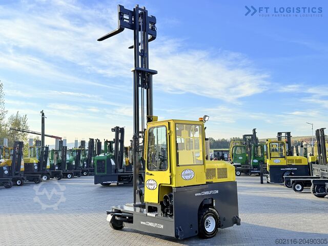 Four-way forklift Combilift C3000 GAS TRIPLEX 4900 FREE LIFT CABIN