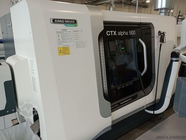 CNC torna ve freze merkezi DMG MORI CTX alpha 500