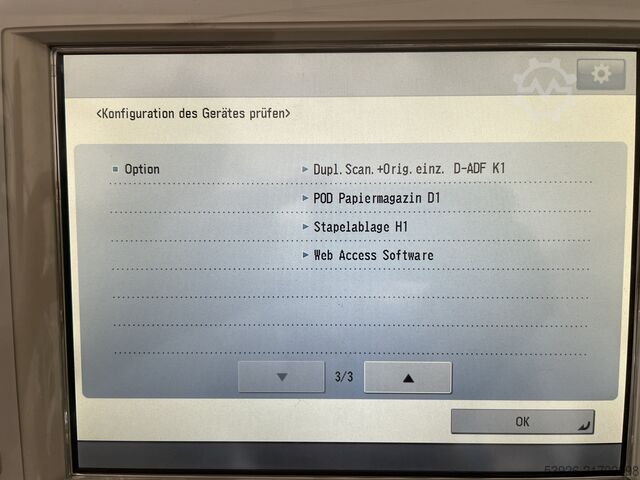 Mașină de tipar digitală Canon imagePRESS C10000VP incl. Fiery, Stacker, Paper deck
