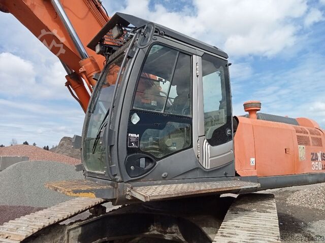 Bager za rušenje Hitachi ZX350LC-3 with standard earth boom and long-front boom