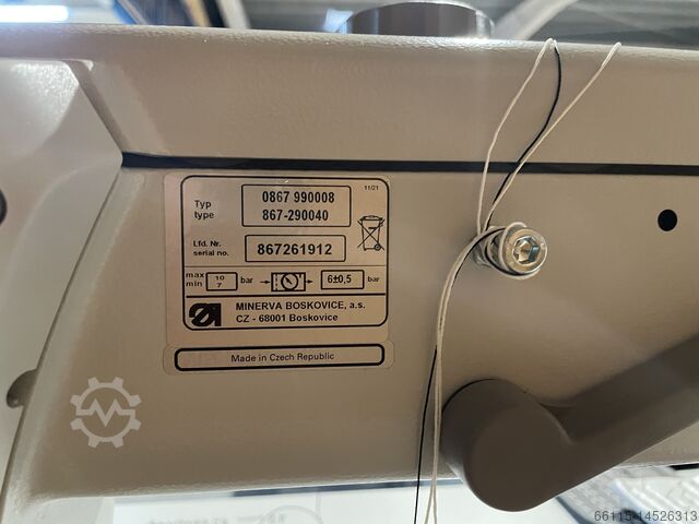 Driepuntsoverbrenging, 2 grijpers van 12 mm, XXL-grijper Durkopp adler 867-290040