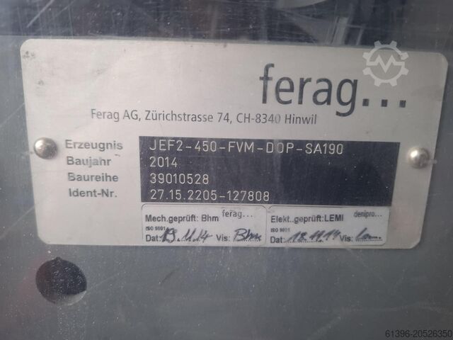 Feeder FERAG JEF2-450-FVM-DOP-SA190