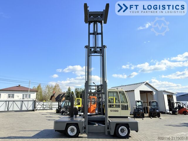Stivuitor lateral Hubtex S50D TRIPLEX 6300 FREE-LIFT PLATFORM1600