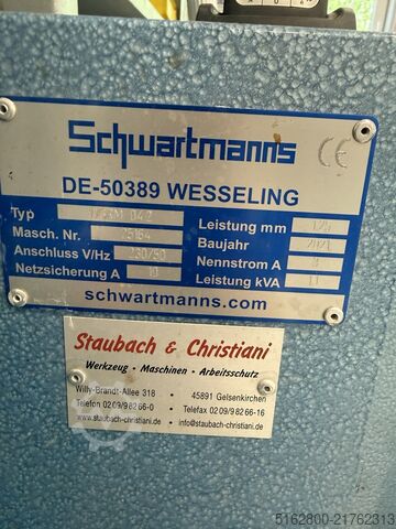 Máquina de dobrar Schwartmanns Maschinenbau WSRM 04.2