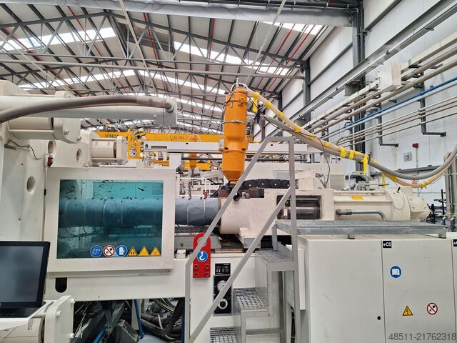 Macchina per stampaggio a iniezione Krauss-Maffei KM 1150/4300 MX