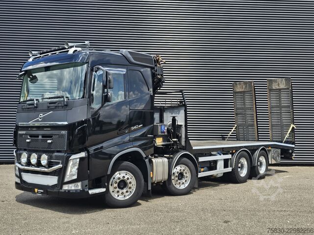 Φορτηγό γερανού Volvo FH540 8X4 / 8X2 / HMF 28TM KRAN / CRANE / OPRIJ...