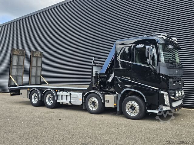 Φορτηγό γερανού Volvo FH540 8X4 / 8X2 / HMF 28TM KRAN / CRANE / OPRIJ...