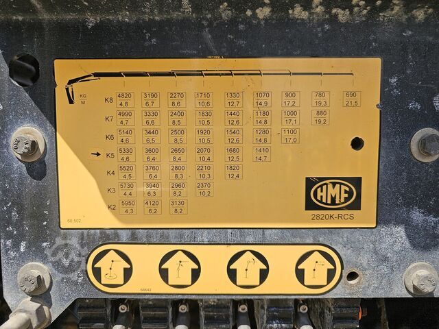 Όχημα ανάκτησης Volvo FH540 8X4 / HMF 28TM KRAN / CRANE / OPRIJ- MACH...