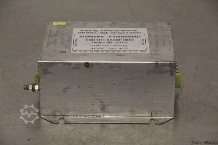 Line filter Siemens 6 SN 1111-OAA01-1BAO