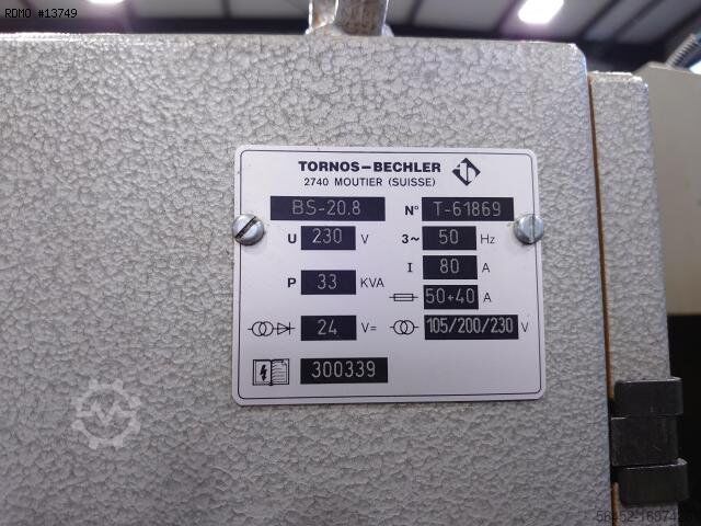 Torno automático multi-eixo TORNOS BS 20.8