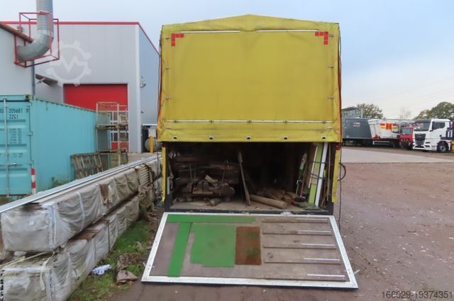Remolque abierto con toldo Wiese Planenanhänger