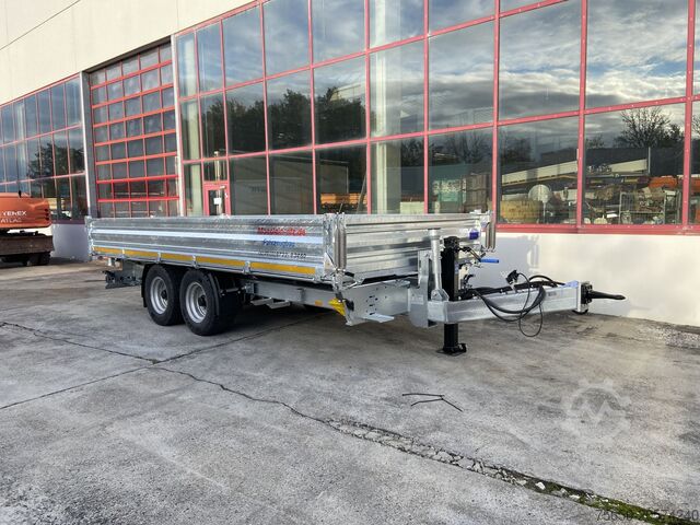 Kiepaanhangwagen Möslein TTD 11 Breite Reifen  Kipper Tieflader, Breite Reifen-- Neufahrzeug --