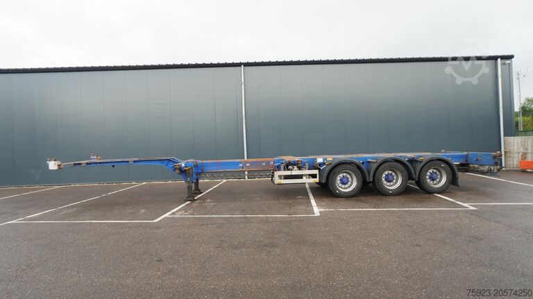 Containervervoer Pacton 3 AXLE MULTI CONTAINER TRANSPORT TRAILER EXTEND...